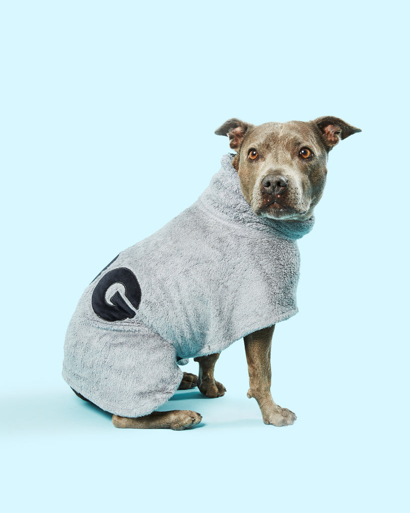 DOG Poncho - Grey – DOG by Dr Lisa US